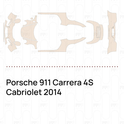 Pre-Cut PPF Porsche 911 Carrera 4S Cabriolet 2014
