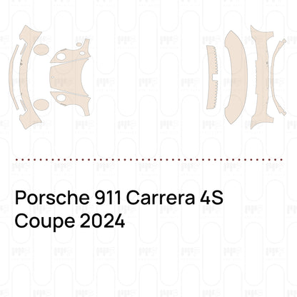 Pre-Cut PPF Porsche 911 Carrera 4S Coupe 2024