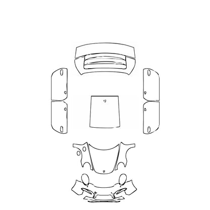 Pre-Cut PPF Porsche 911 Carrera Coupe 2015 - PPF-Kits