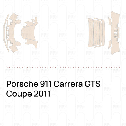 Pre-Cut PPF Porsche 911 Carrera GTS Coupe 2011