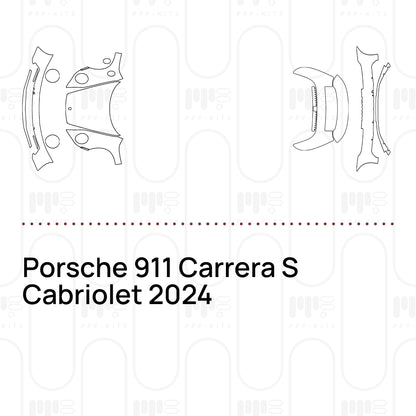 Pre-Cut PPF Porsche 911 Carrera S Cabriolet 2024