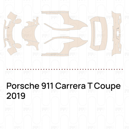 Pre-Cut PPF Porsche 911 Carrera T Coupe 2019