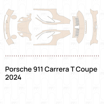 Pre-Cut PPF Porsche 911 Carrera T Coupe 2024