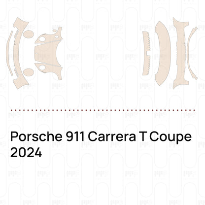 Pre-Cut PPF Porsche 911 Carrera T Coupe 2024