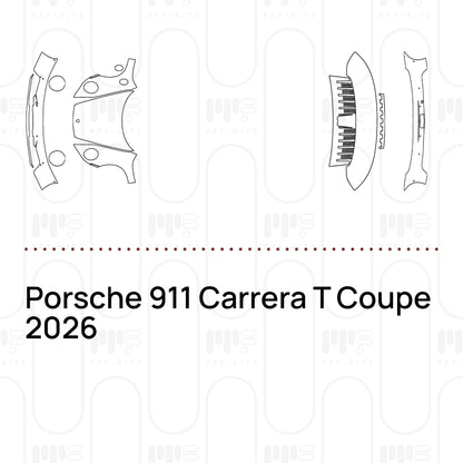 Pre-Cut PPF Porsche 911 Carrera T Coupe 2026
