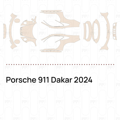 Pre-Cut PPF Porsche 911 Dakar 2024