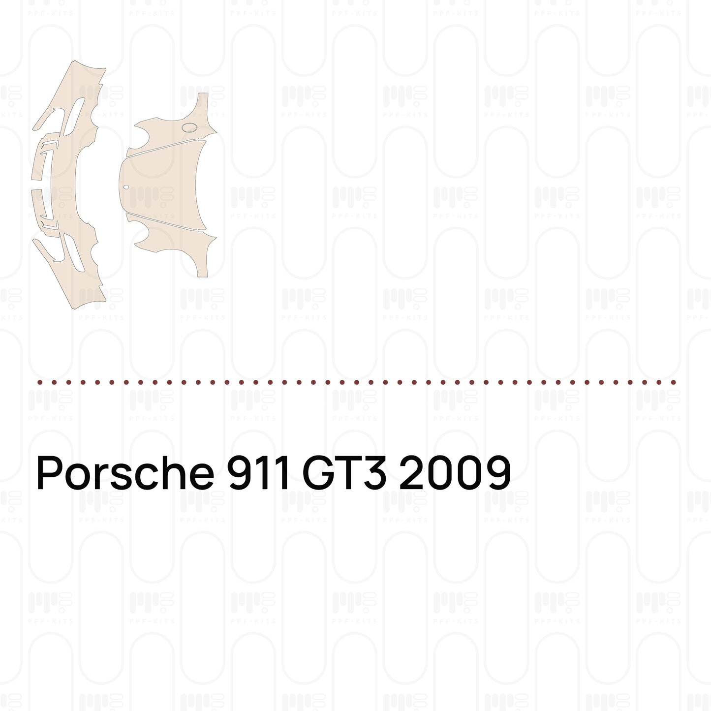 Pre-Cut PPF Porsche 911 GT3 2009