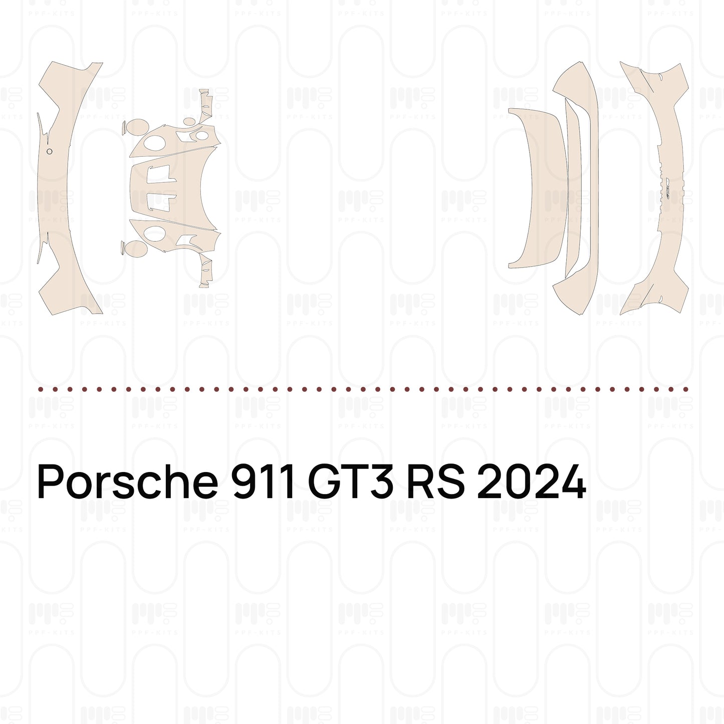 Pre-Cut PPF Porsche 911 GT3 RS 2024