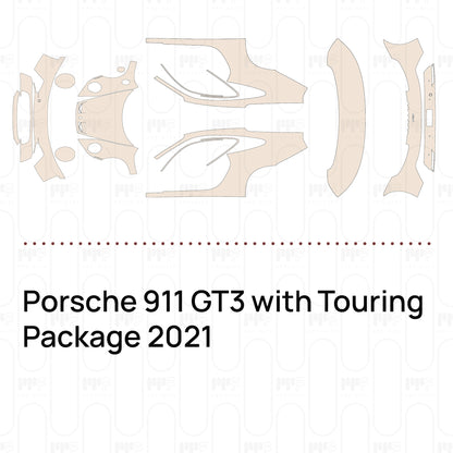 Pre-Cut PPF Porsche 911 GT3 with Touring Package 2021