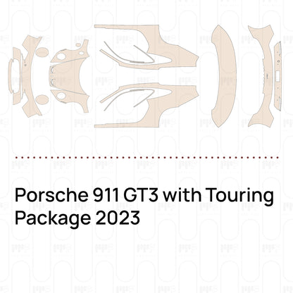 Pre-Cut PPF Porsche 911 GT3 with Touring Package 2023