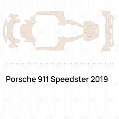 Pre-Cut PPF Porsche 911 Speedster 2019