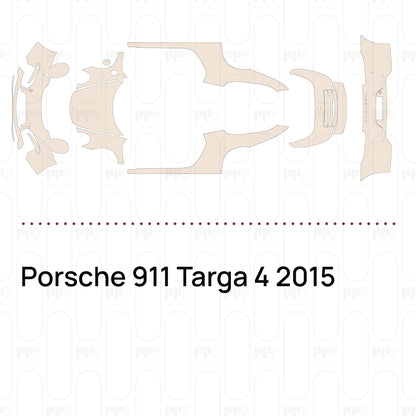 Pre-Cut PPF Porsche 911 Targa 4 2015