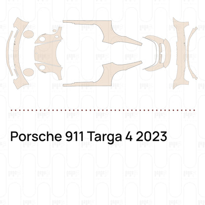 Pre-Cut PPF Porsche 911 Targa 4 2023