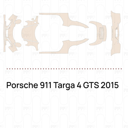 Pre-Cut PPF Porsche 911 Targa 4 GTS 2015