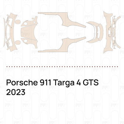 Pre-Cut PPF Porsche 911 Targa 4 GTS 2023