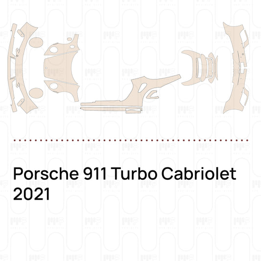 Pre-Cut PPF Porsche 911 Turbo Cabriolet 2021