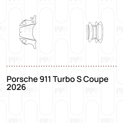 Pre-Cut PPF Porsche 911 Turbo S Coupe 2026