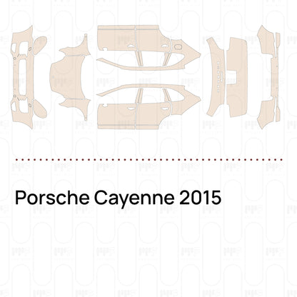 Pre-Cut PPF Porsche Cayenne 2015