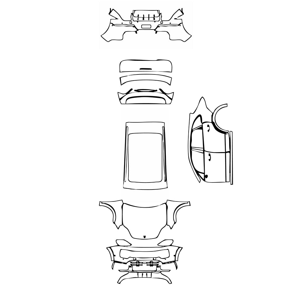 Pre-Cut PPF Porsche Cayenne Cayenne GTS 2025 - PPF-Kits