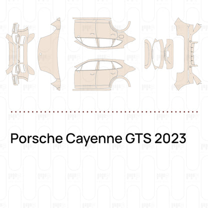 Pre-Cut PPF Porsche Cayenne GTS 2023