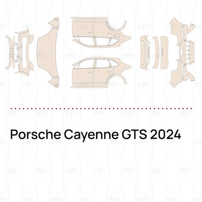 Pre-Cut PPF Porsche Cayenne GTS 2024