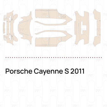 Pre-Cut PPF Porsche Cayenne S 2011