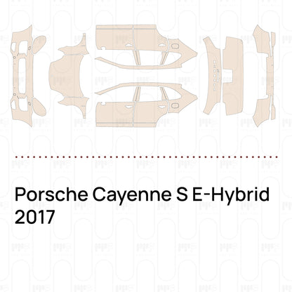 Pre-Cut PPF Porsche Cayenne S E-Hybrid 2017