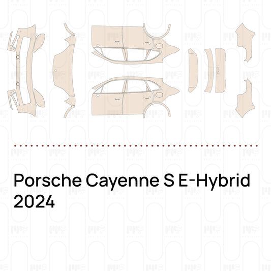 Pre-Cut PPF Porsche Cayenne S E-Hybrid 2024