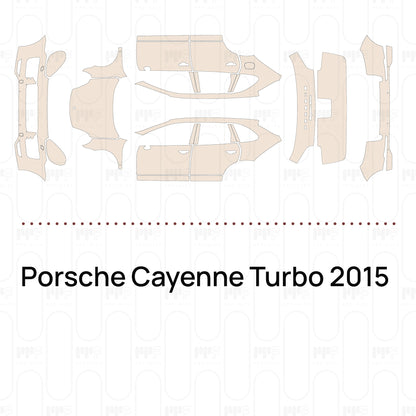 Pre-Cut PPF Porsche Cayenne Turbo 2015