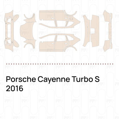Pre-Cut PPF Porsche Cayenne Turbo S 2016