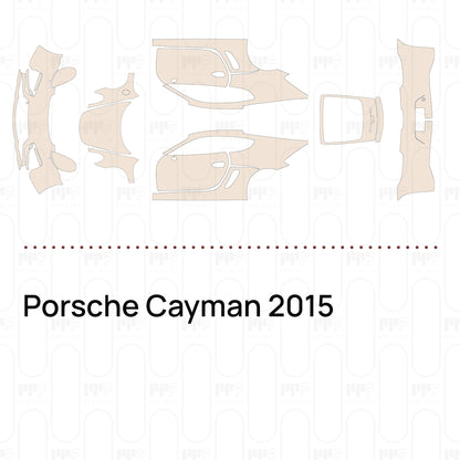 Pre-Cut PPF Porsche Cayman 2015