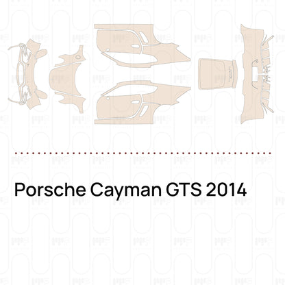 Pre-Cut PPF Porsche Cayman GTS 2014