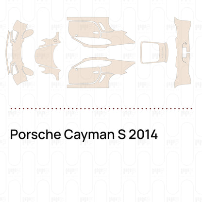 Pre-Cut PPF Porsche Cayman S 2014