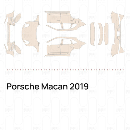Pre-Cut PPF Porsche Macan 2019