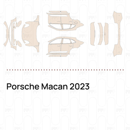 Pre-Cut PPF Porsche Macan 2023