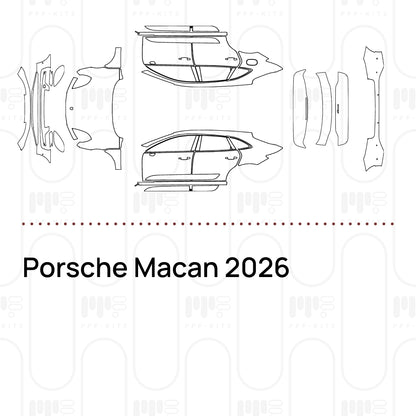 Pre-Cut PPF Porsche Macan 2026