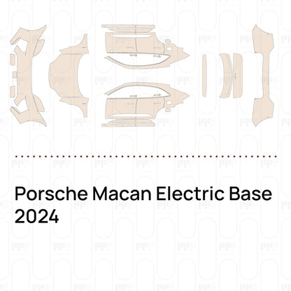 Pre-Cut PPF Porsche Macan Electric Base 2024
