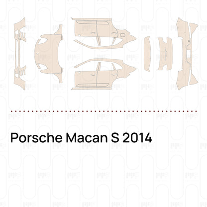 Pre-Cut PPF Porsche Macan S 2014