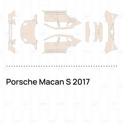 Pre-Cut PPF Porsche Macan S 2017