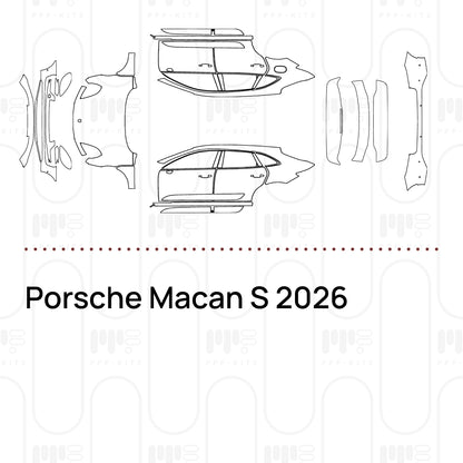 Pre-Cut PPF Porsche Macan S 2026