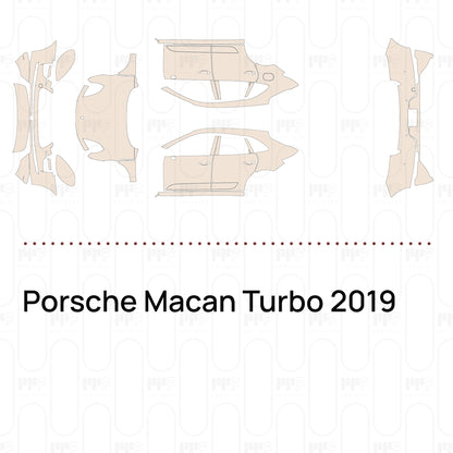Pre-Cut PPF Porsche Macan Turbo 2019