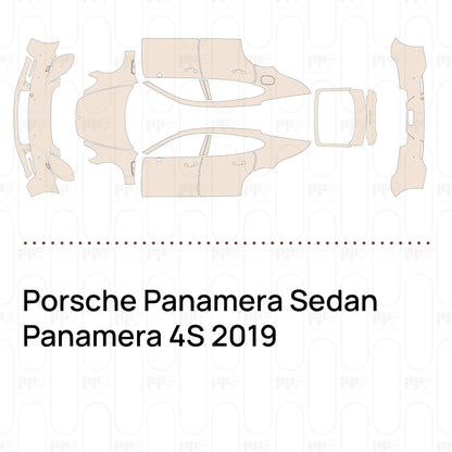 Pre-Cut PPF Porsche Panamera Sedan Panamera 4S 2019