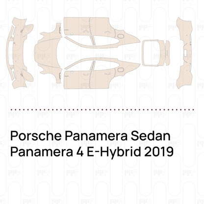 Pre-Cut PPF Porsche Panamera Sedan Panamera 4 E-Hybrid 2019