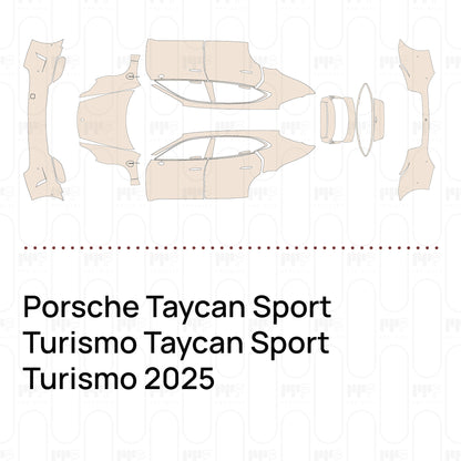 Pre-Cut PPF Porsche Taycan Sport Turismo Taycan Sport Turismo 2025