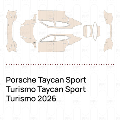 Pre-Cut PPF Porsche Taycan Sport Turismo Taycan Sport Turismo 2026