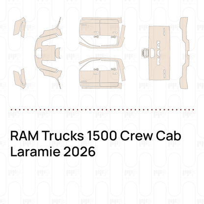 Pre-Cut PPF RAM Trucks 1500 Crew Cab Laramie 2026