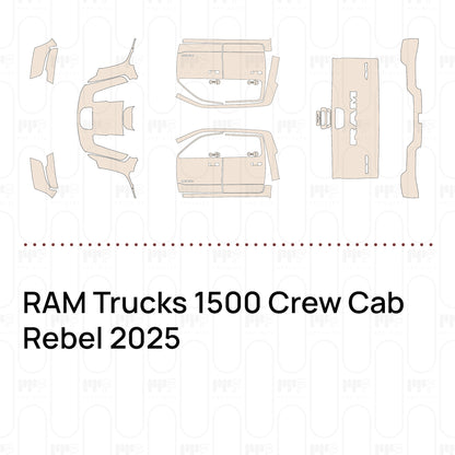 Pre-Cut PPF RAM Trucks 1500 Crew Cab Rebel 2025