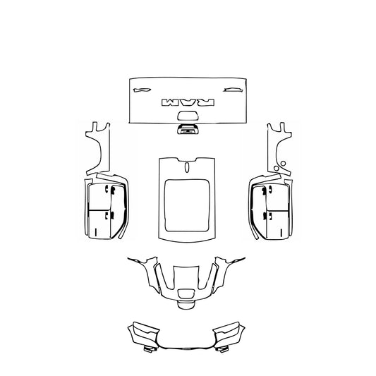 Pre-Cut PPF RAM Trucks 1500 TRX 2021 - PPF-Kits