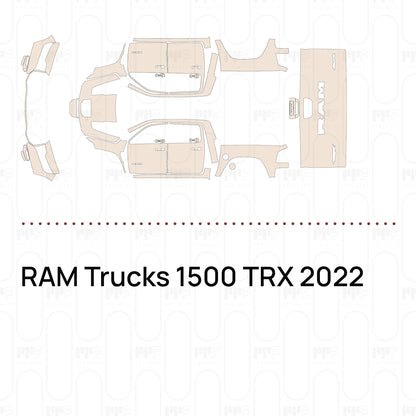 Pre-Cut PPF RAM Trucks 1500 TRX 2022