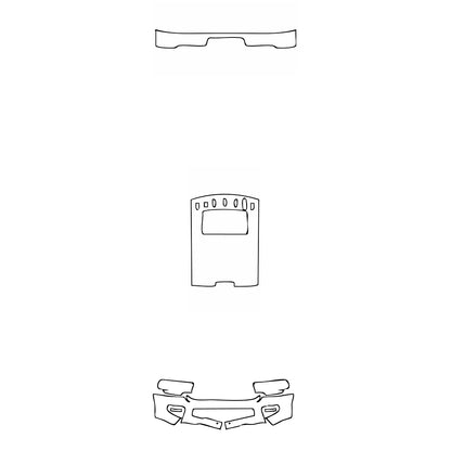 Pre-Cut PPF RAM Trucks 2500 Crew Cab Limited 2020 - PPF-Kits